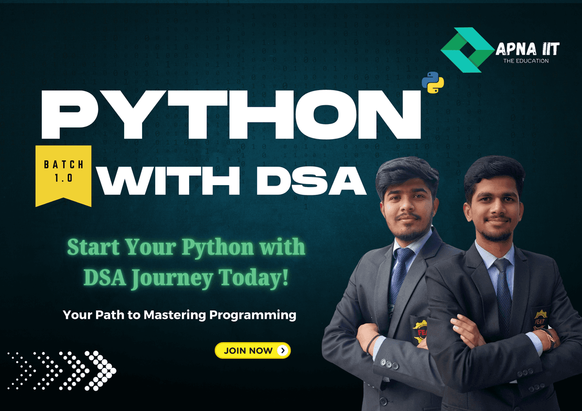 Python with DSA 1.0 